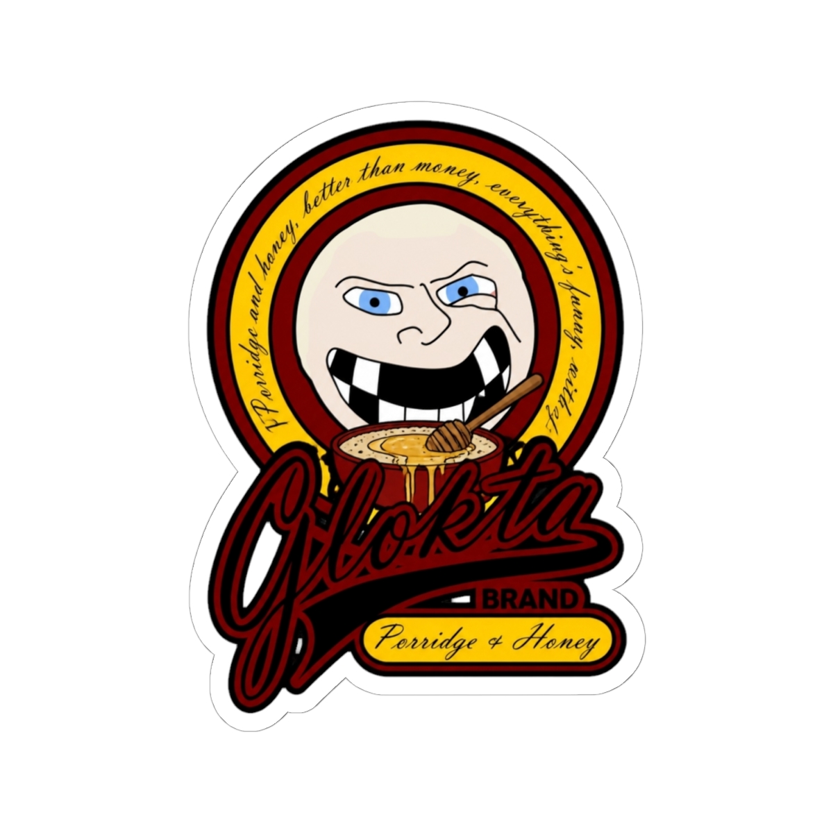 Glokta Brand Porridge & Honey Seal | Joe Abercrombie - alternate angle 1, merchandise