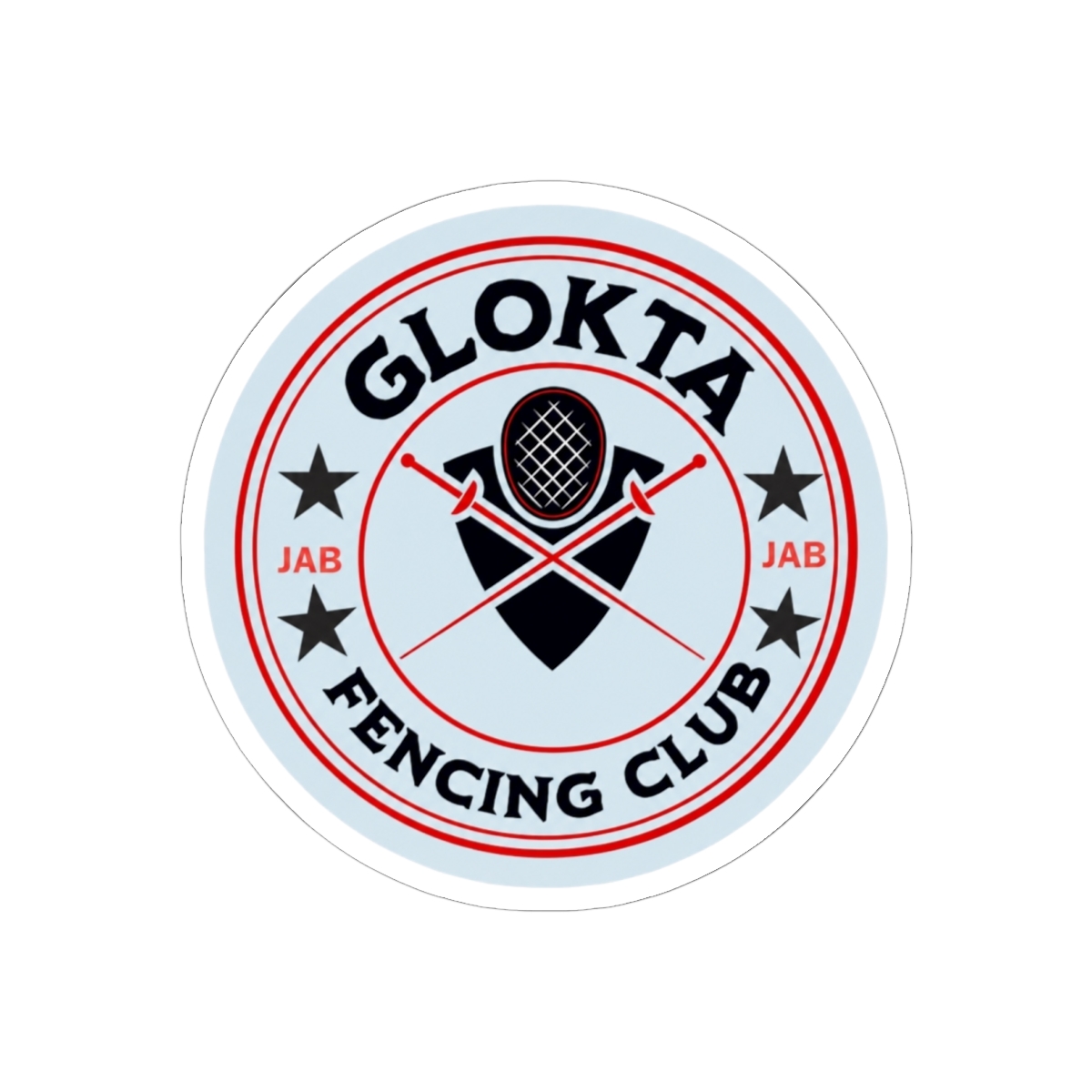 The First Law, Vintage Glokta Fencing Club Joe Abercrombie Sticker