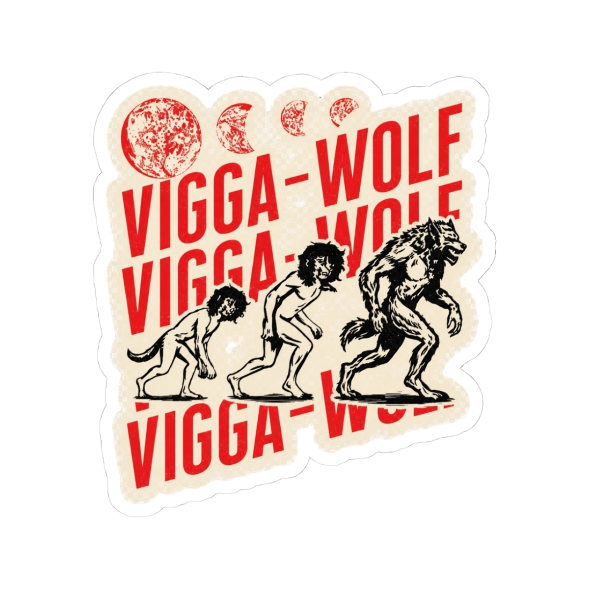 Vigga-Wolf, The Devils, Joe Abercrombie Sticker