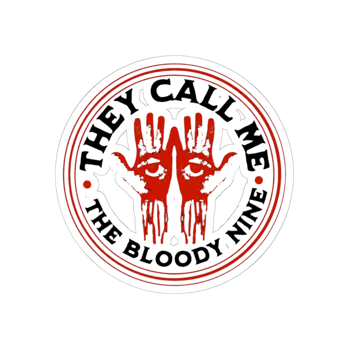 The Blade Itself, First Law Trilogy, Logen Ninefingers, Bloody-Nine, book lover Sticker | Joe Abercrombie - alternate angle 1, merchandise